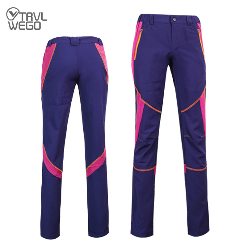 Outdoor Sport Waterproof Pants - TRVLWEGO Women Camping Hiking Pants Stretch