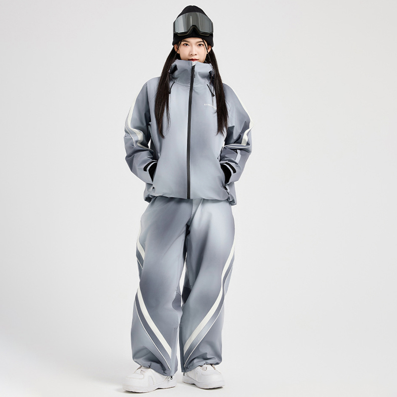 Outdoor Sport Waterproof Pants - Winter Waterproof Hooded Jacket Pants Women