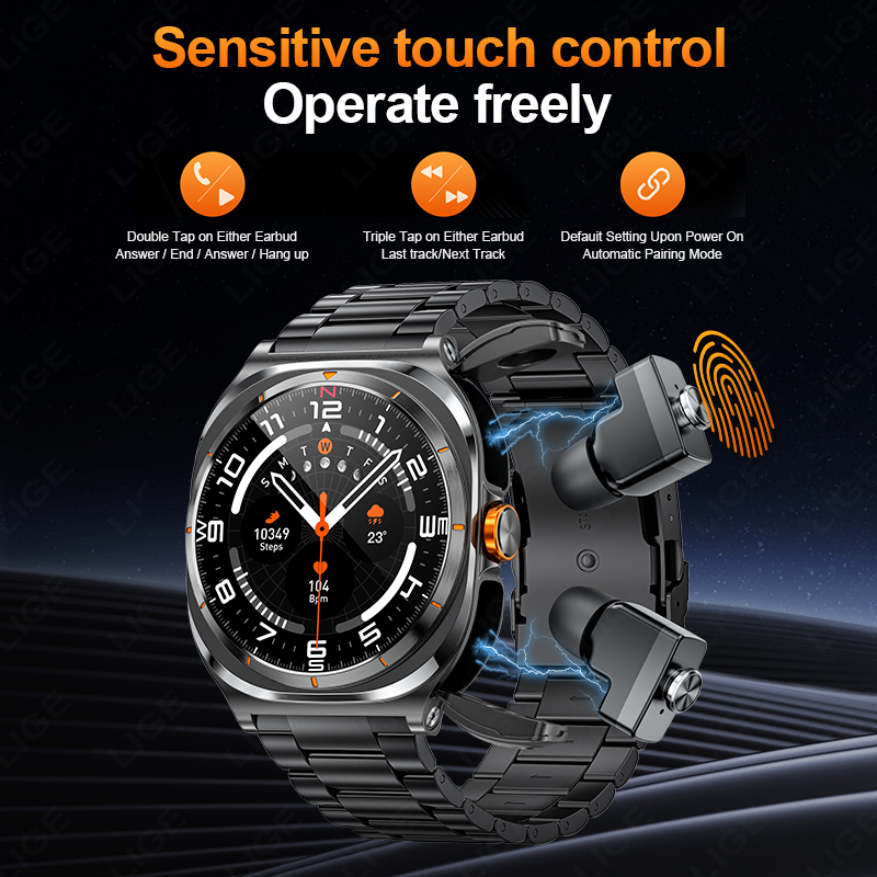 LIGE 2025 Watch Wireless Earph - Outdoor Sport Day 评论和价格