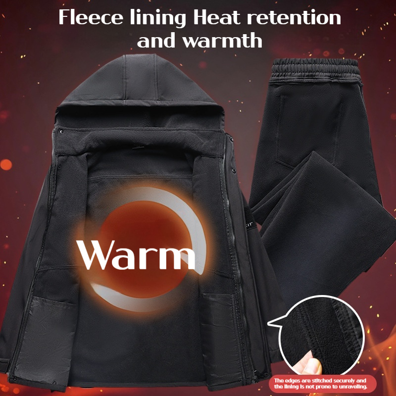 Men's Work Suit Winter Thicken - Outdoor Sport Winter Jacket 评论和价格