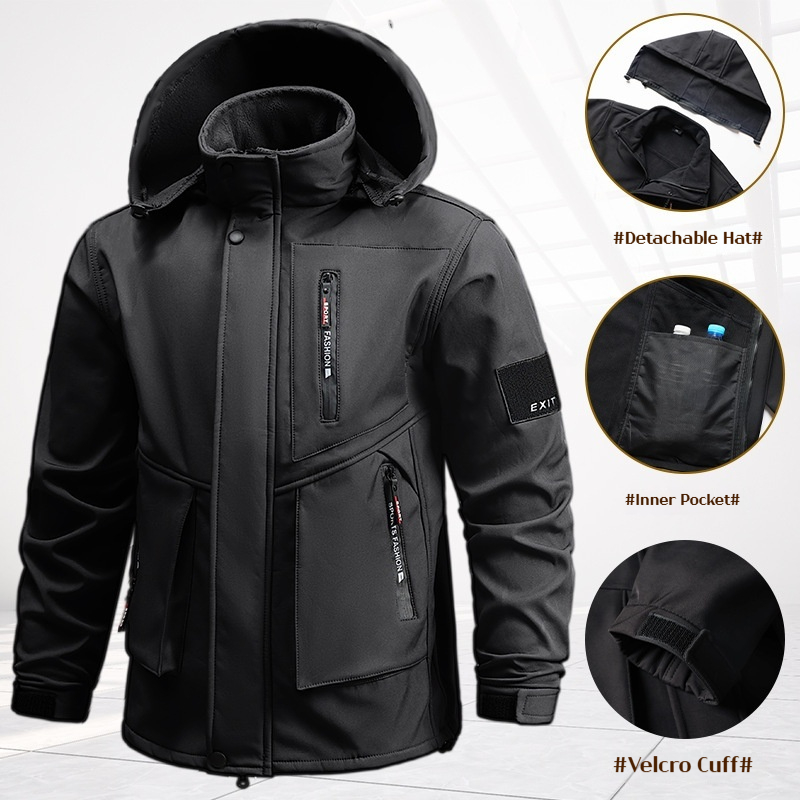 Men's Work Suit Winter Thicken - Outdoor Sport Winter Jacket 评论和价格