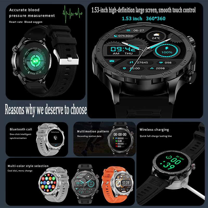 New GPS Track Smart Watch Men  - Outdoor Sport Day 评论和价格