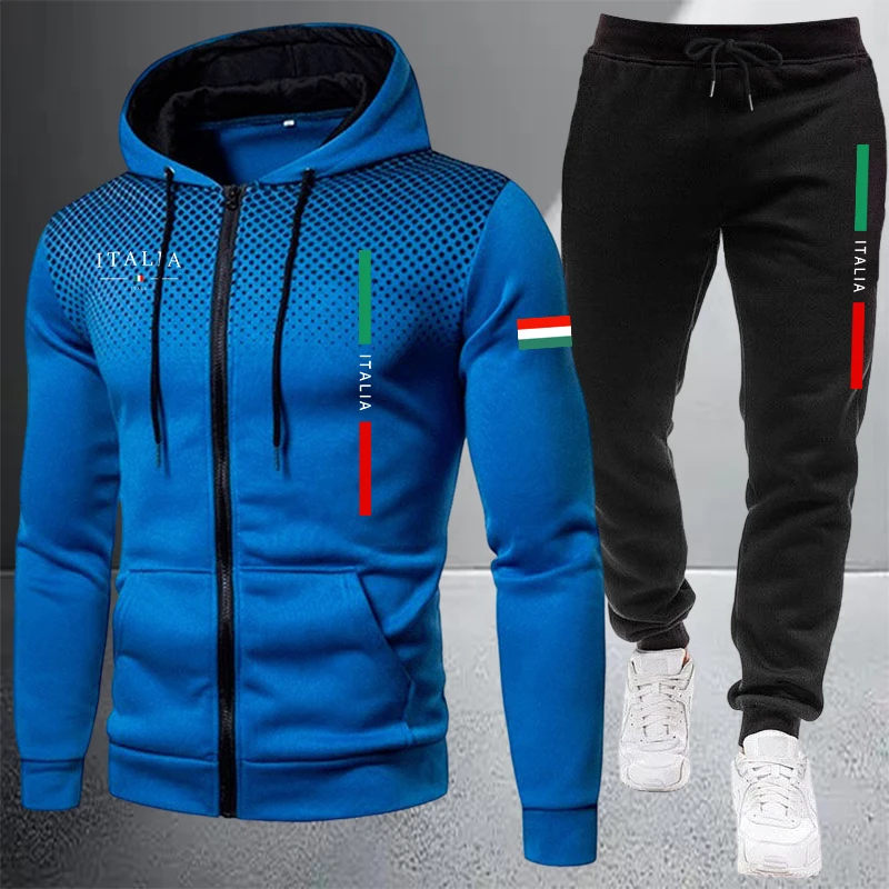 Men's Tracksuit Casual Zip Hoo - Outdoor Sport Winter Jacket 评论和价格