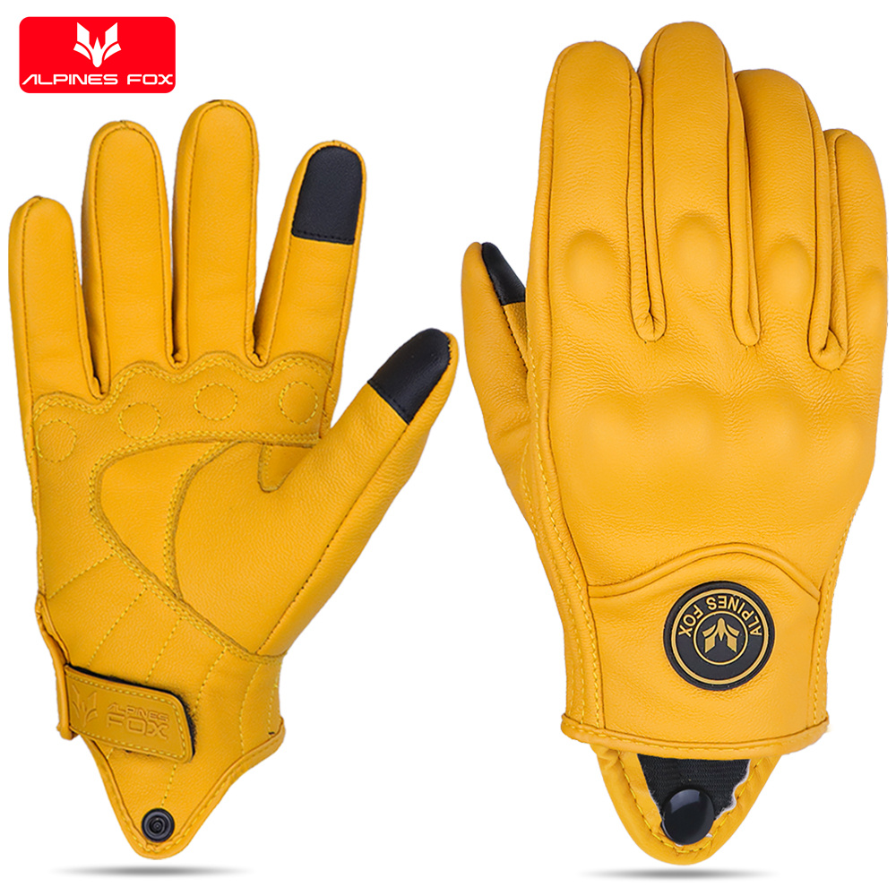 Vintage Motorcycle Leather Glo - Horse Riding Glove 评论和价格