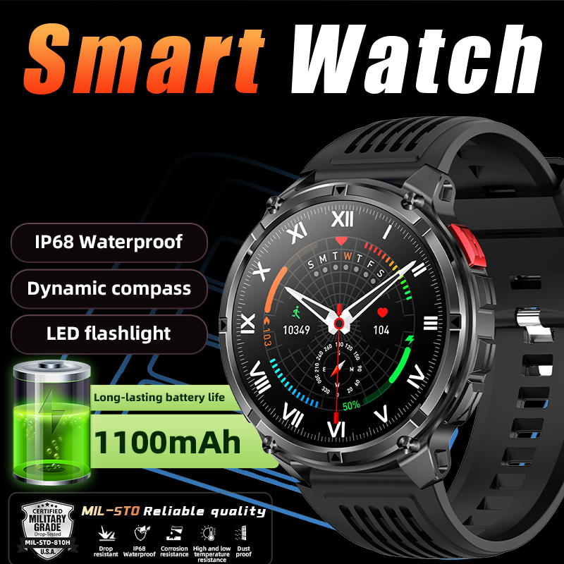 1100mAh Battery Smart Watch Co - Outdoor Sport Day 评论和价格