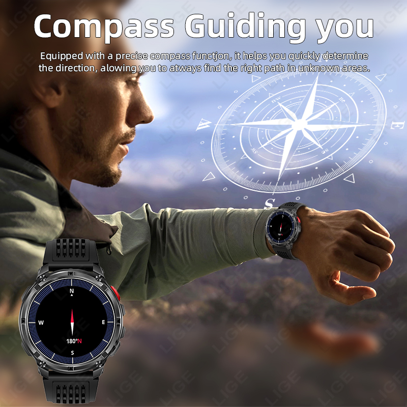 1100mAh Battery Smart Watch Co - Outdoor Sport Day 评论和价格
