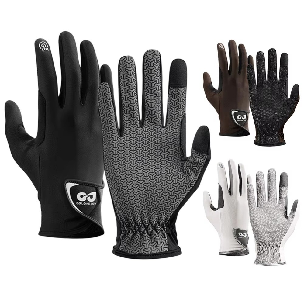 New Breathable Riding Gloves L - Horse Riding Glove 评论和价格