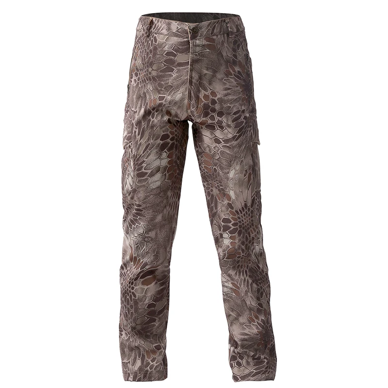 Camo Hunting Shark Skin Softsh - Outdoor Sport Waterproof Pants 评论和价格