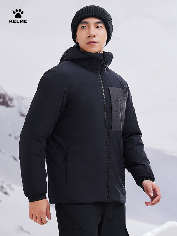 Kelme Lightweight Hooded Outdo - Outdoor Sport Winter Jacket 评论和价格