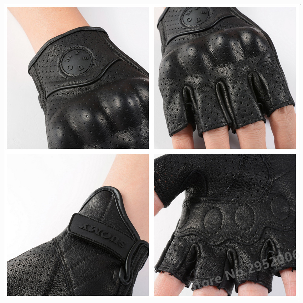 Summer Half Finger Motorcycle  - Horse Riding Glove 评论和价格