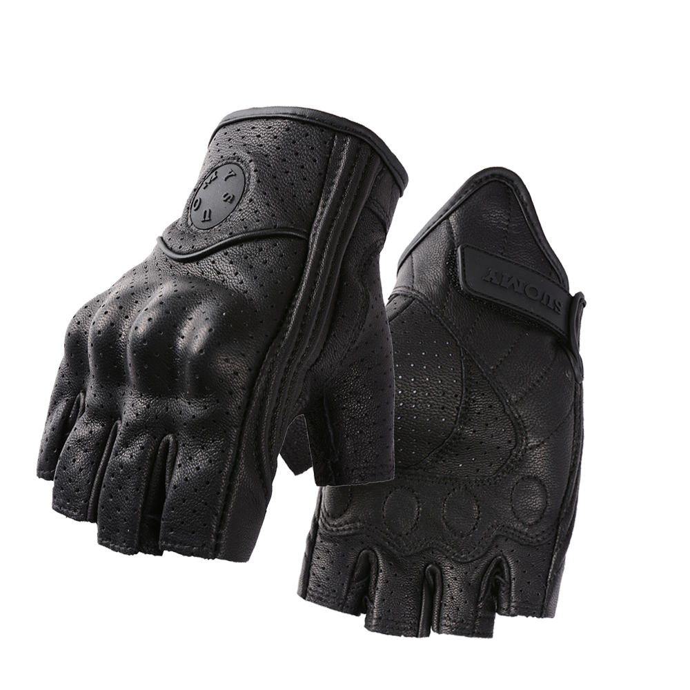 Summer Half Finger Motorcycle  - Horse Riding Glove 评论和价格