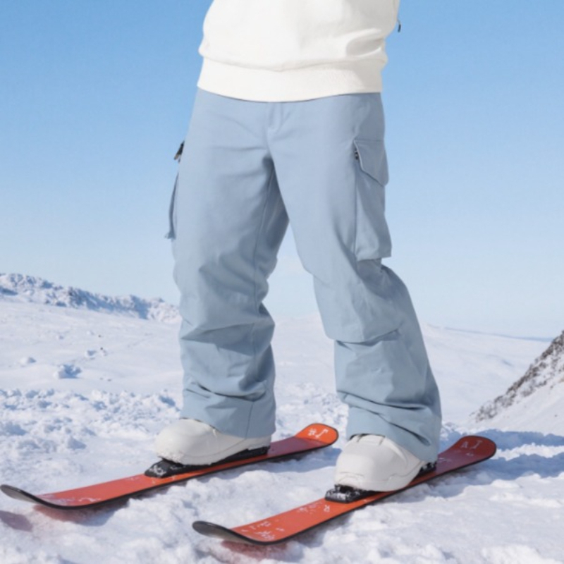 New Men Skiing Pants Solid Spo - Outdoor Sport Waterproof Pants 评论和价格