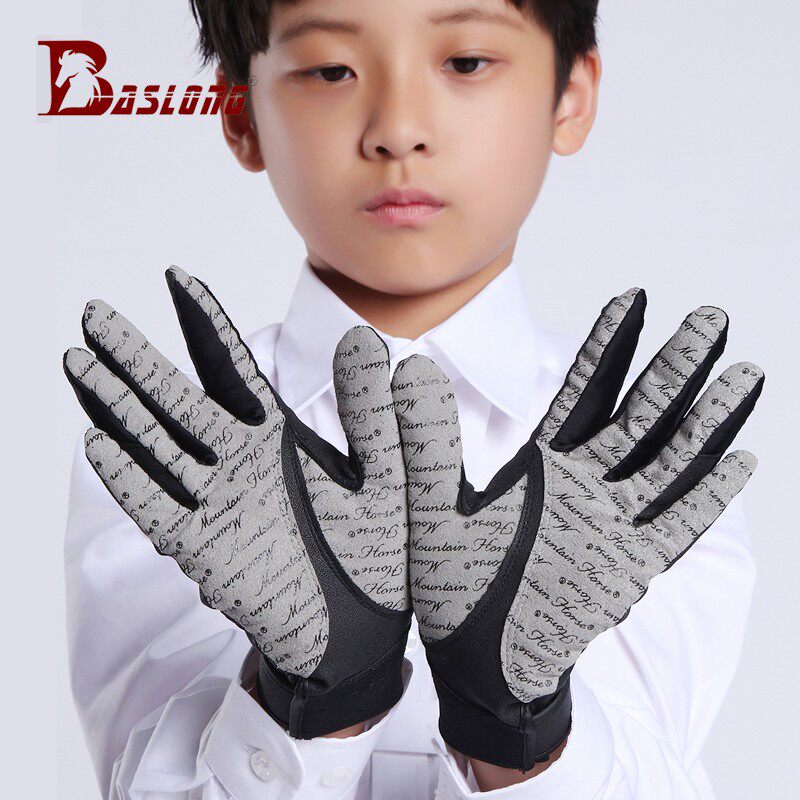 Baslong Kids Equestrian Gloves - Horse Riding Glove 评论和价格