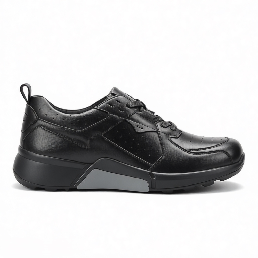 Genuine Leather Shoes Men Tren - Outdoor Sport With Sticks 评论和价格