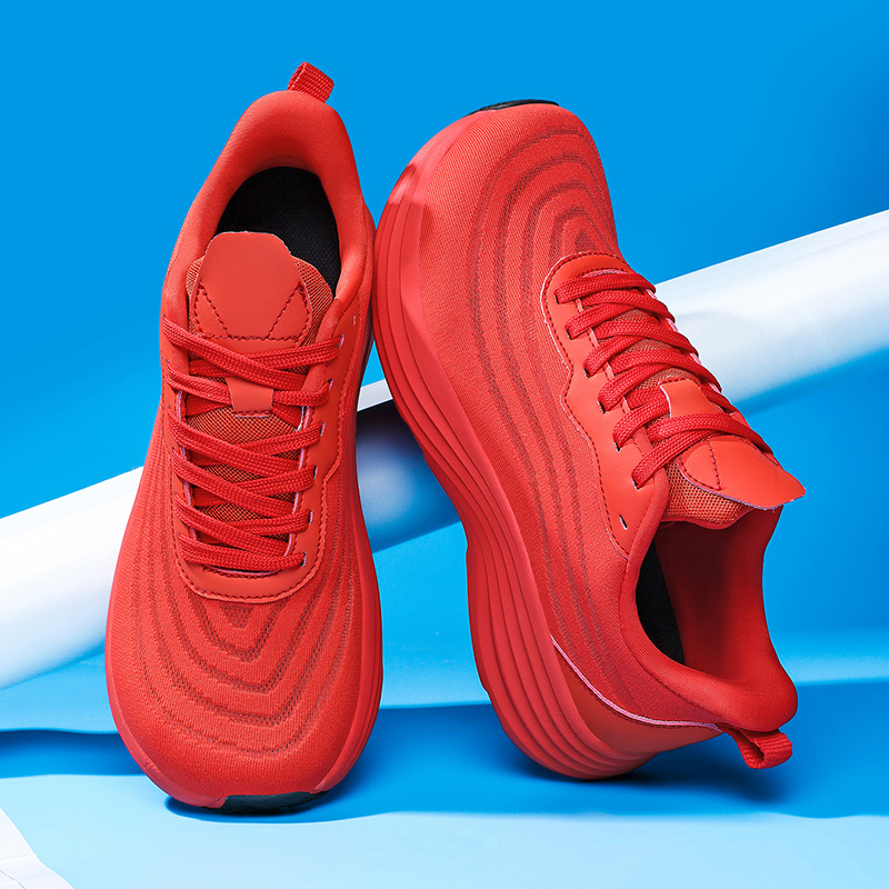 Wide Toe Men Running Sneakers  - Outdoor Sport Court 评论和价格