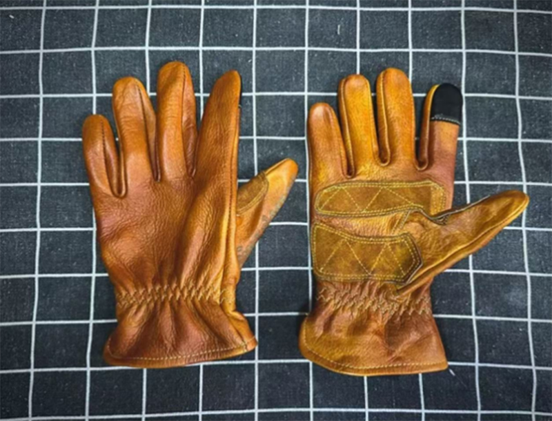 Handmade Genuine Leather Retro - Horse Riding Glove 评论和价格