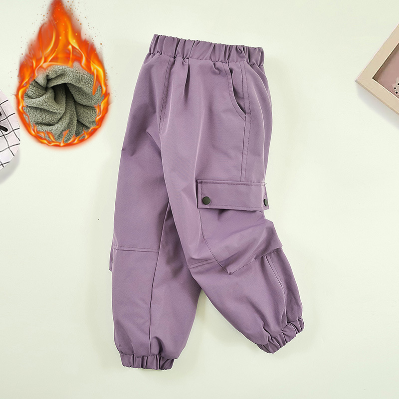 3-14Years Winter Teens Girls F - Outdoor Sport Waterproof Pants 评论和价格