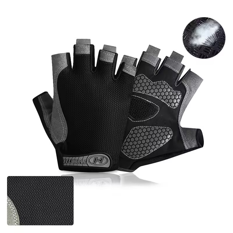 Breathable Anti-Slip Half Fing - Horse Riding Glove 评论和价格