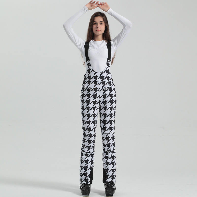 Elastic Ski Pant for Women, Sn - Outdoor Sport Waterproof Pants 评论和价格